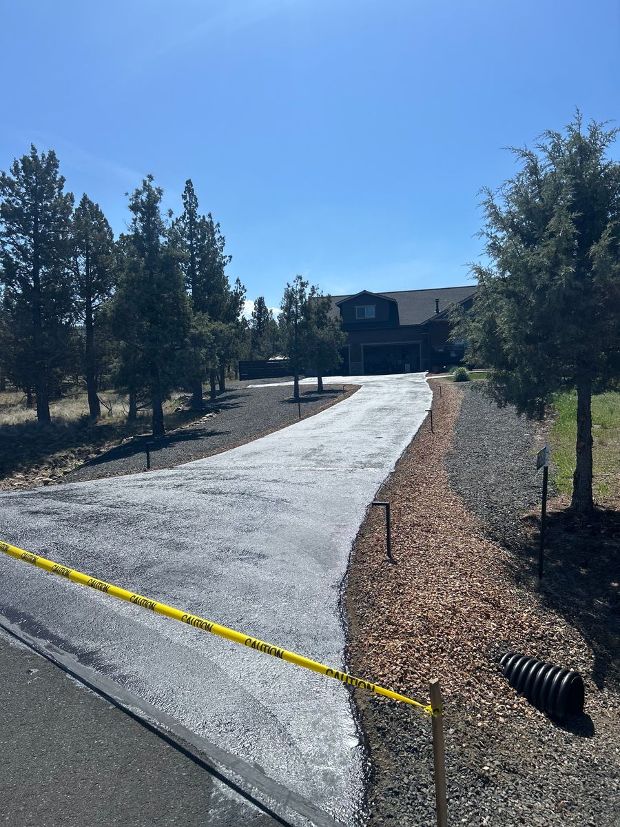 Driveway Sealcoating for Pacific Sealcoating in Bend, OR