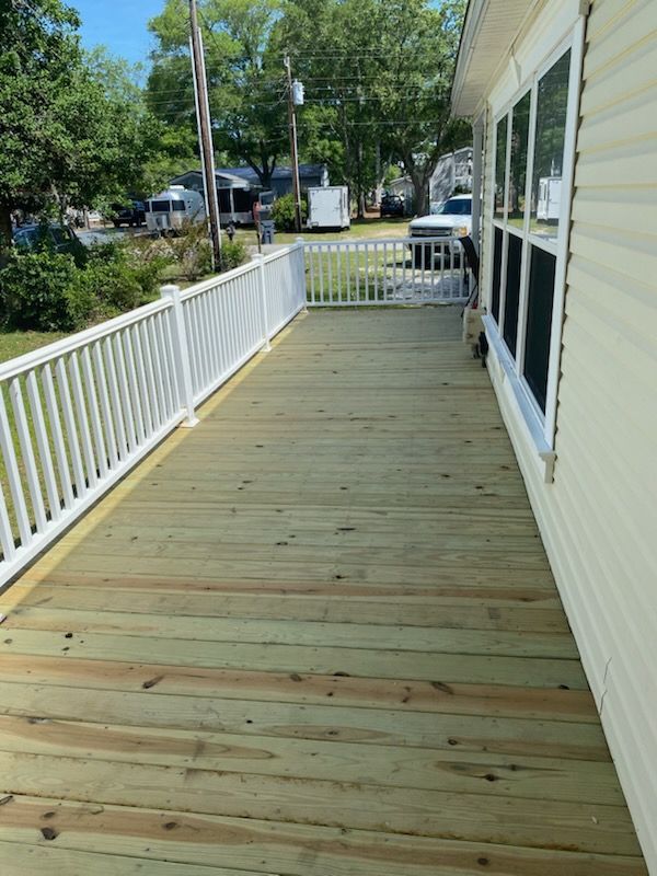 Deck & Patio Installation for Paradise Decks and Docks LLC in Holden Beach, NC