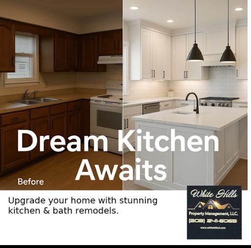 Kitchen and Bathroom Remodeling for White Hills Property Management in  Fairfield County, CT