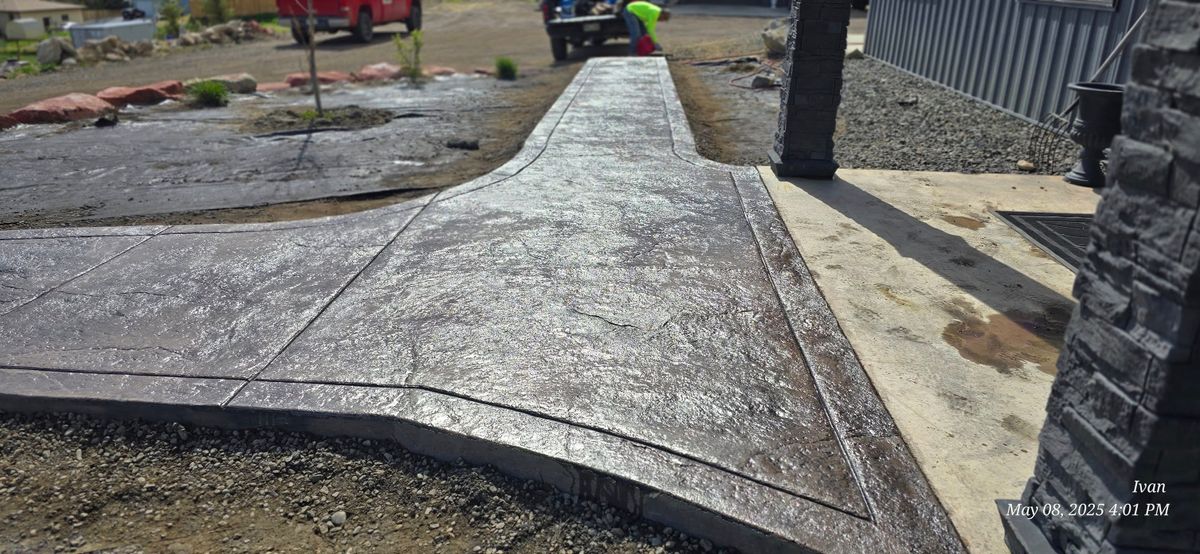 Sidewalk Installation for Pando & Duarte Concrete LLC in Craig, CO