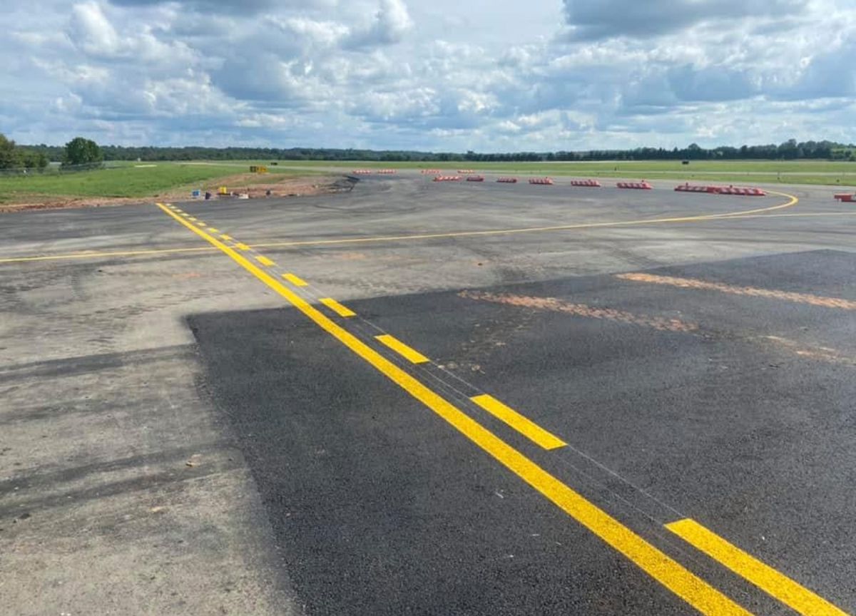 Striping for Payne's Pavement Marking in Warrenton, VA