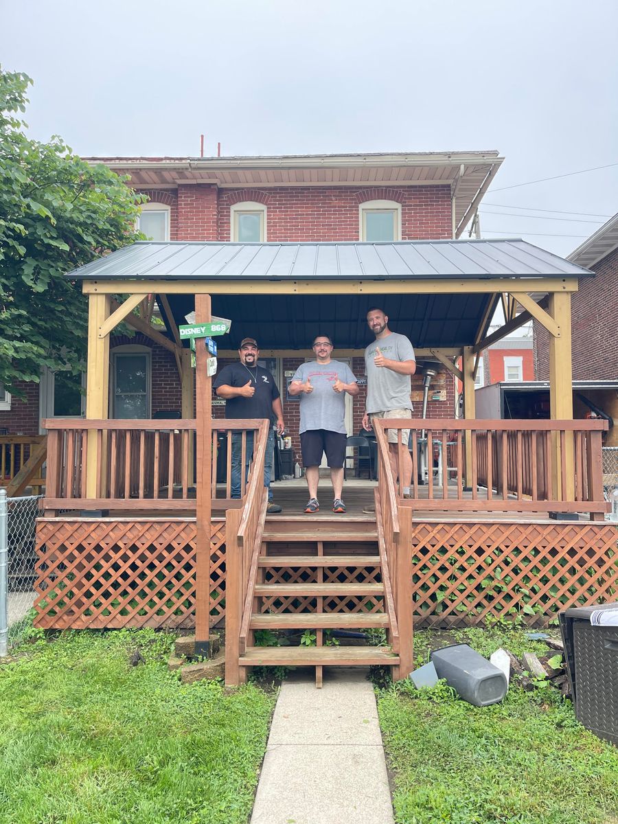 Gazebos and Pergolas for Jonathan A. Henne Property Services. in Hamburg, PA