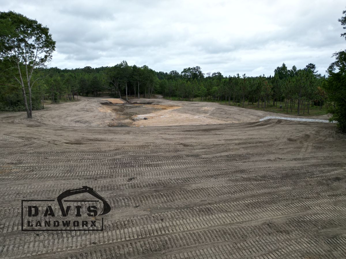 Pond Construction / Repairs for Davis Landworx in Clanton,  AL