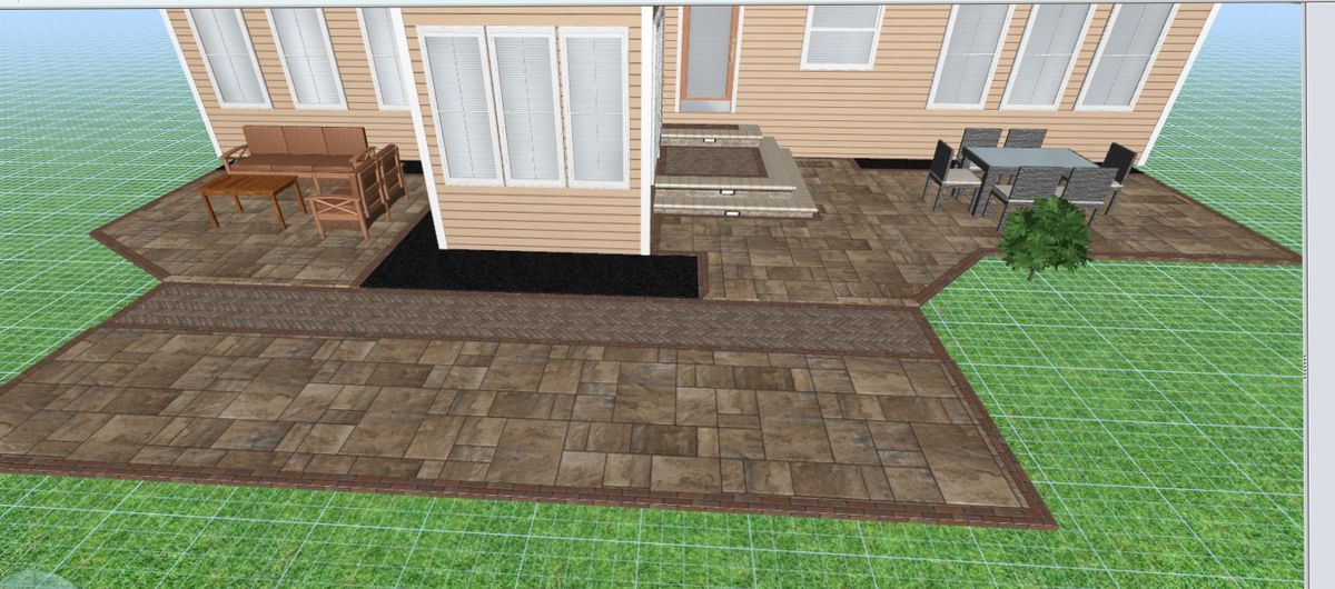 Patio Design & Construction for Double D Landscape Services in Columbus ,  OH