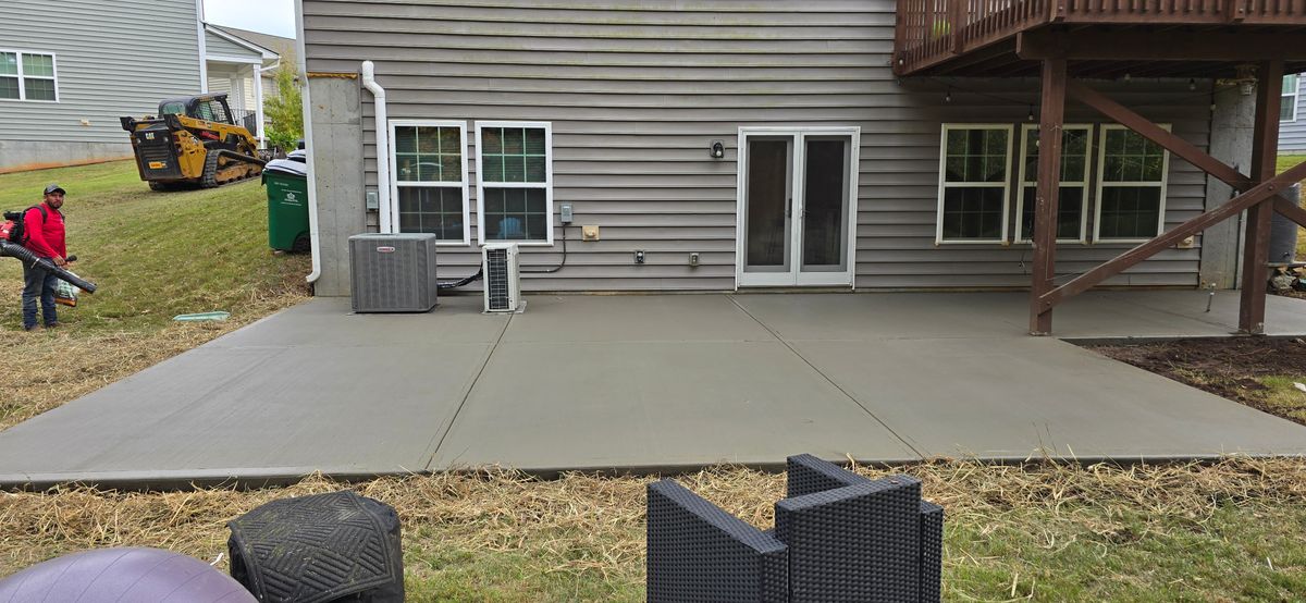 Concrete for JD Hardscapes & Landscaping LLC in Shelby, NC