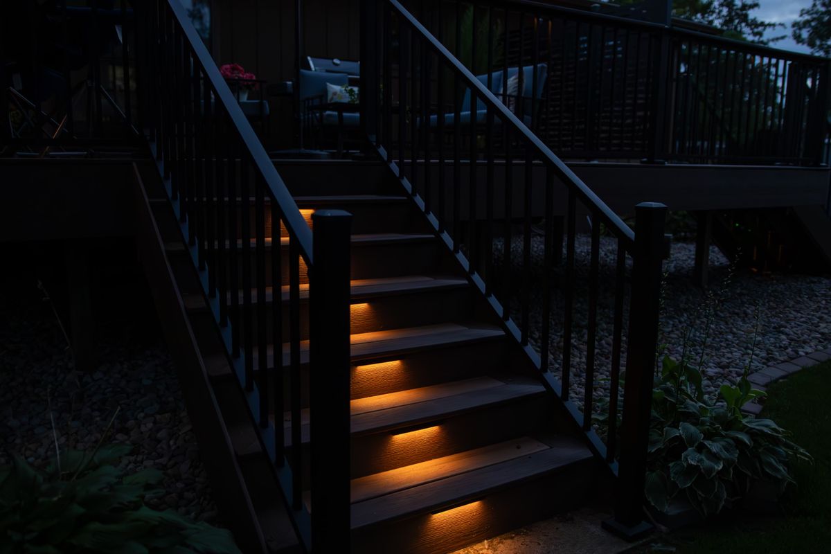 Landscape Lighting for Sunstone Construction in Oakland County, MI