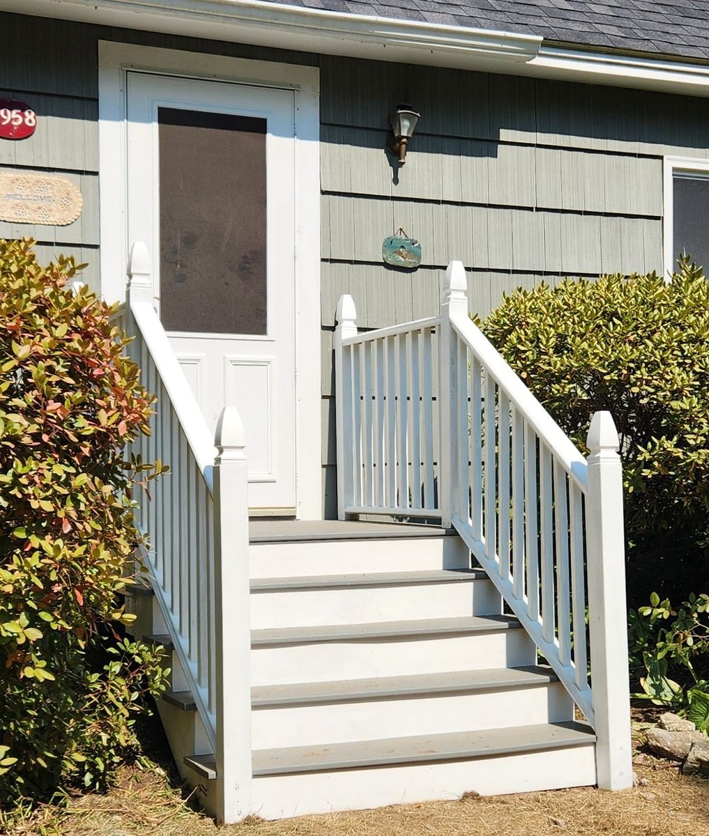 Deck and Patio Installation for Murphy's Tech & Trade in Newport, NH