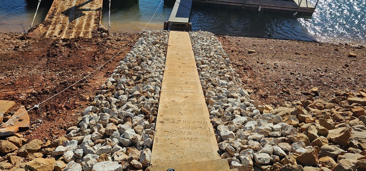 Shoreline Erosion Control for Restoration Shoreline Norris Lake Rip Rap in Norris Lake, TN