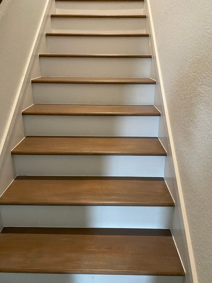 Vinyl stairs for Luxury Flooring in San Antonio, TX