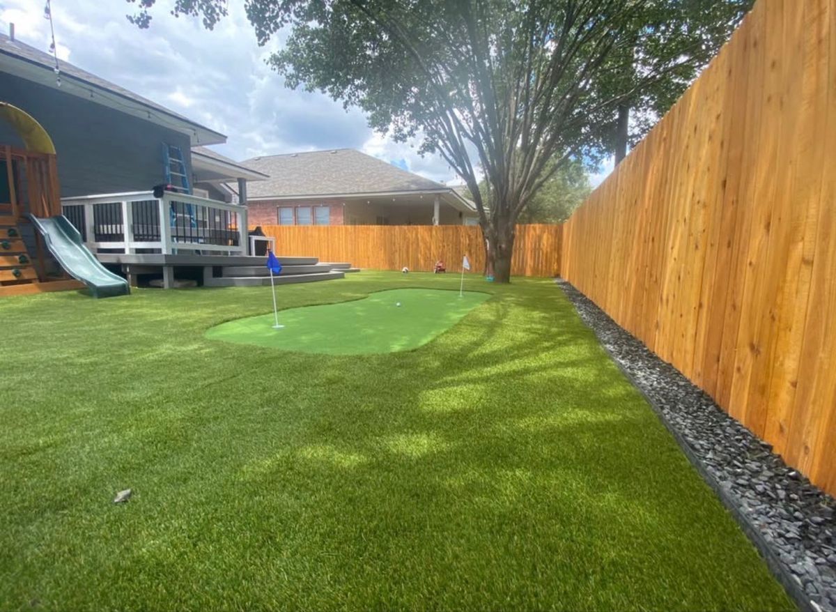 Turf Installation for Creative Edge Co. in San Antonio, TX
