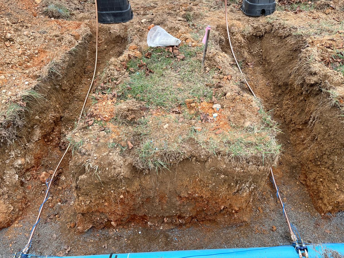 Sewer & Water mains/lines for J.P Landscaping and excavation in Chattanooga, TN