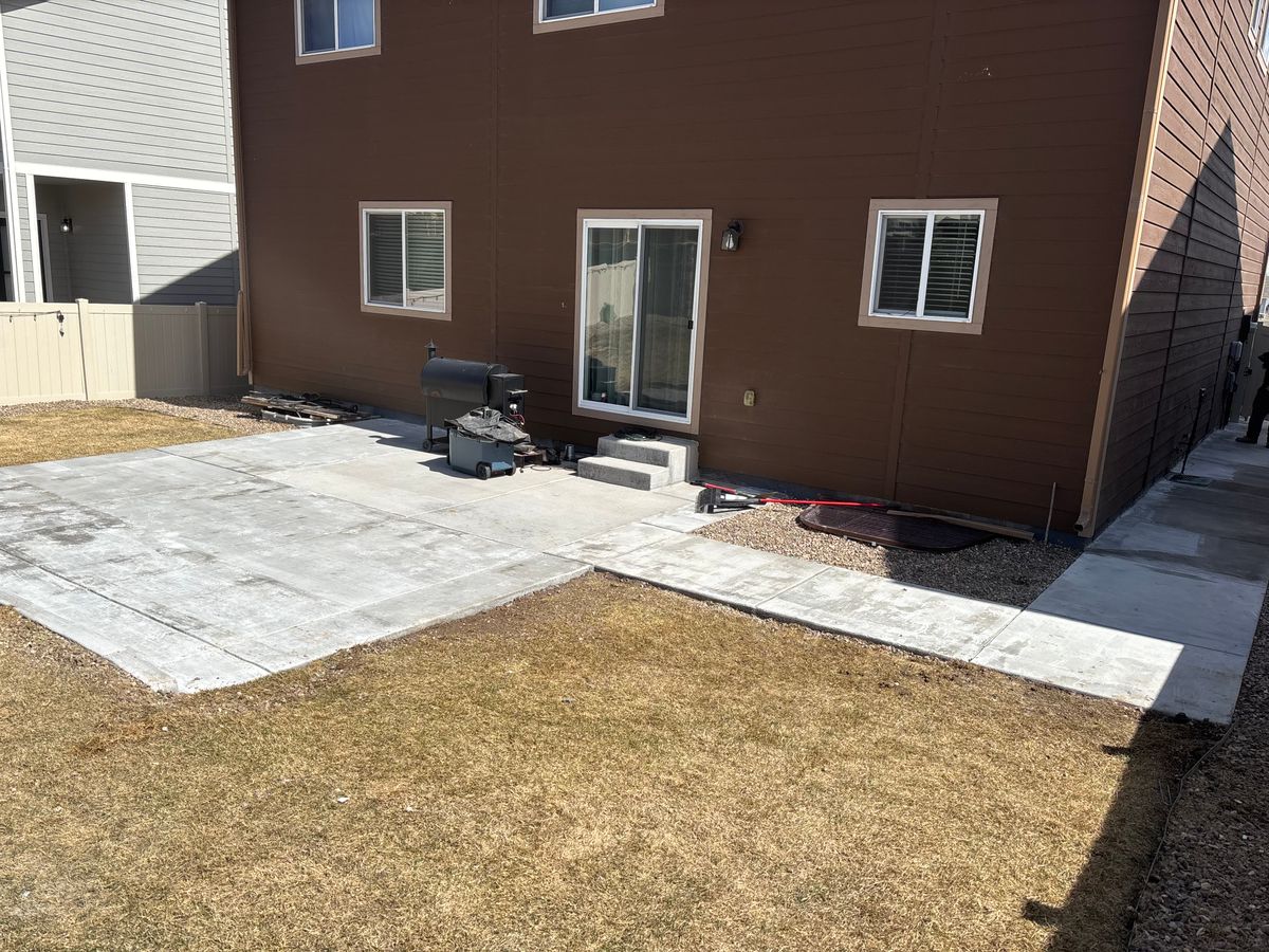 Patio Design & Installation for Highland Concrete & Landscaping in Colorado Springs, CO