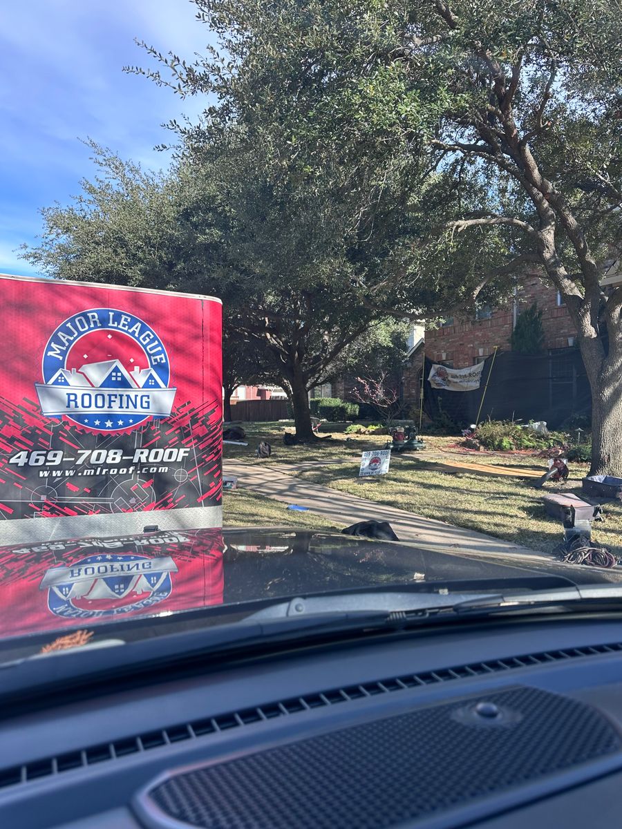 Roofing Replacement for Major League Roofing in Frisco, TX