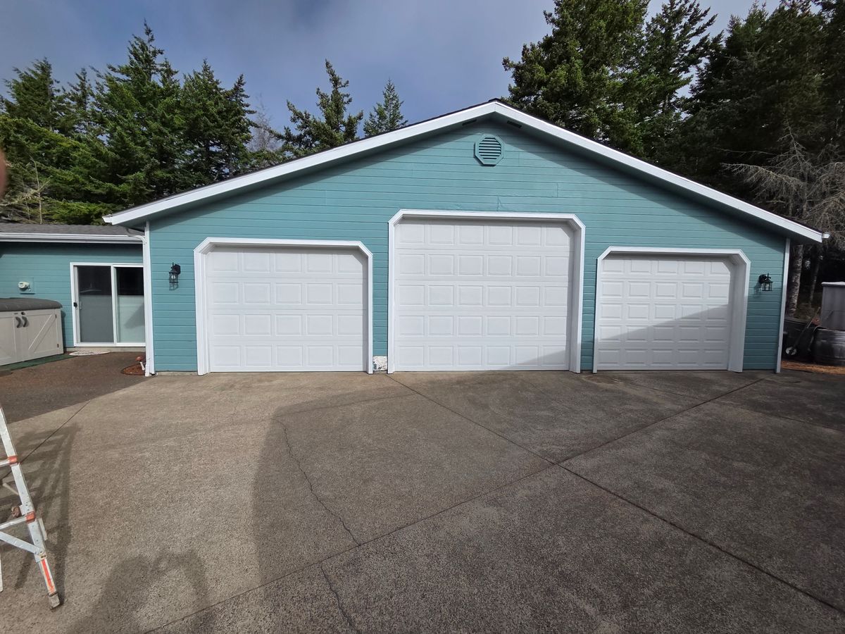 Exterior Painting for BTC Construction in Florence, OR