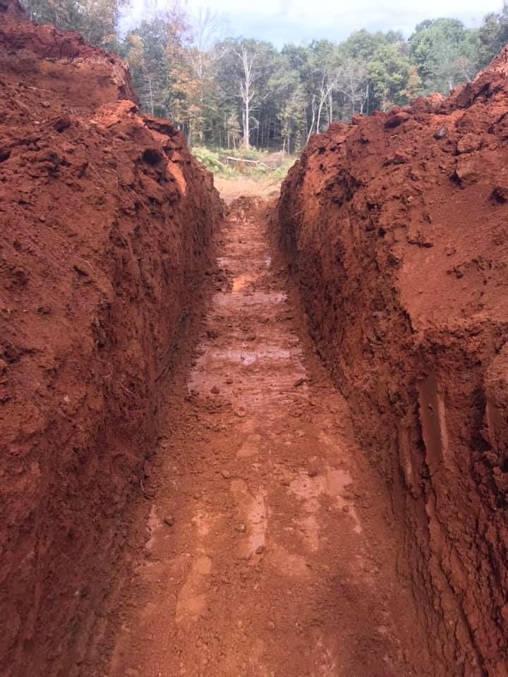 Excavation for Brown & Sons Grading in Danielsville, GA