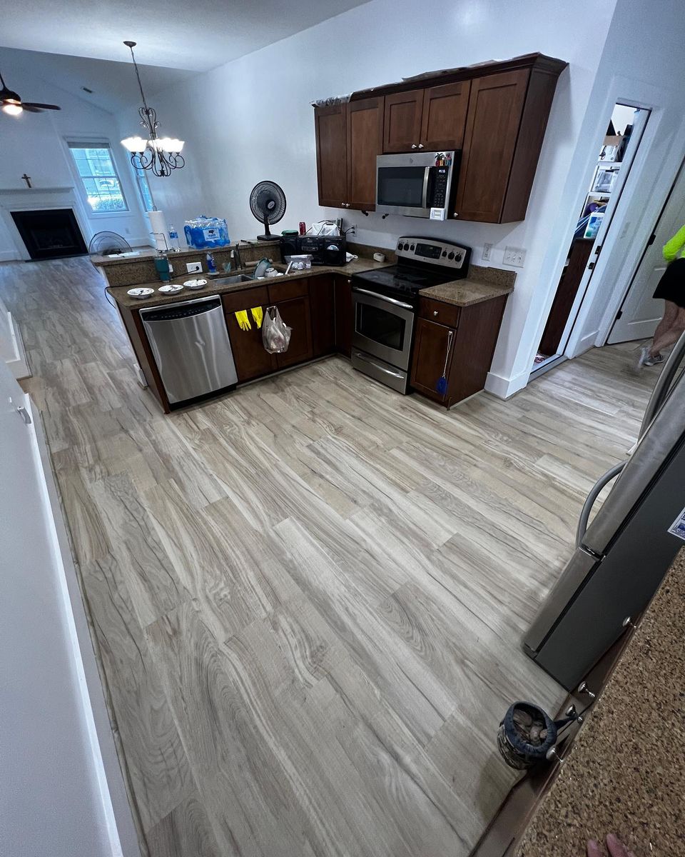 Floor Installation for Premier Flooring and Renovations LLC in Atlanta, GA