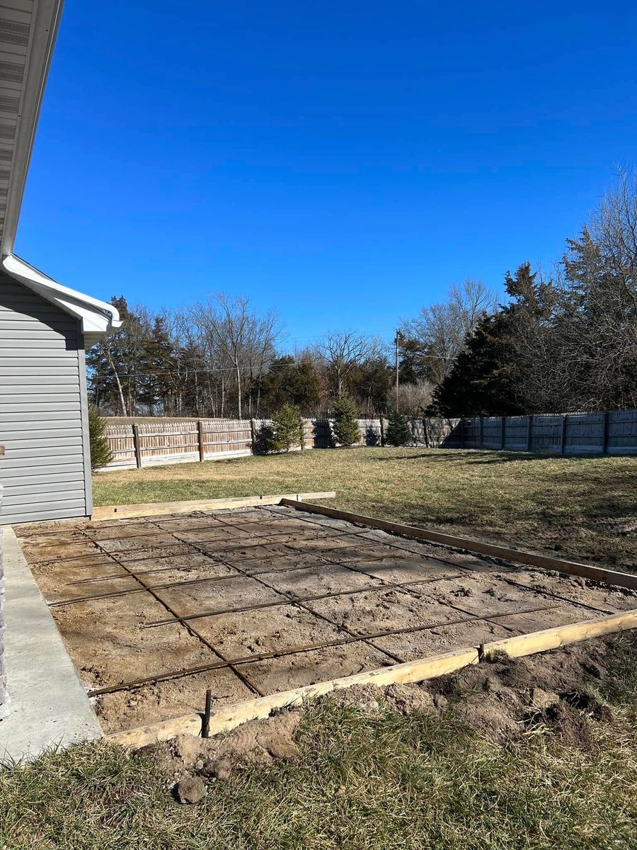 Concrete for Steadfast Solutions in Columbia, MO