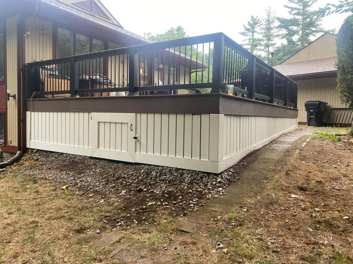 Deck & Patio Installation for Pride Advanced Framing & Construction in Salem, NH