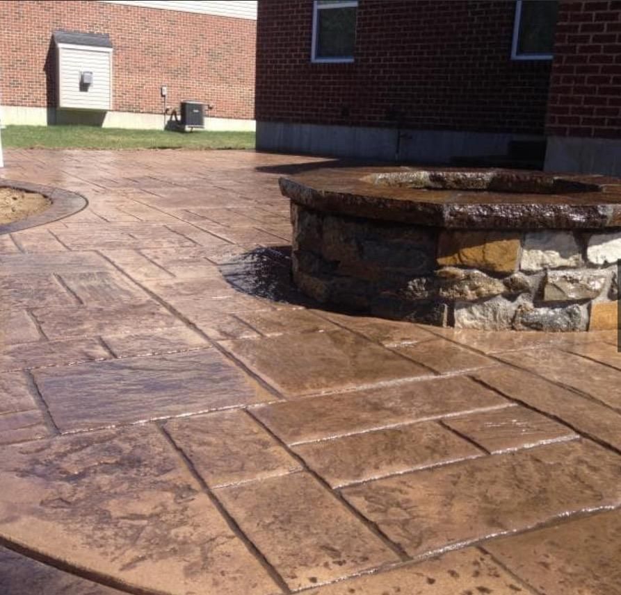Patio Design & Installation for Delarosa Concrete & Stamping in Pearland, TX