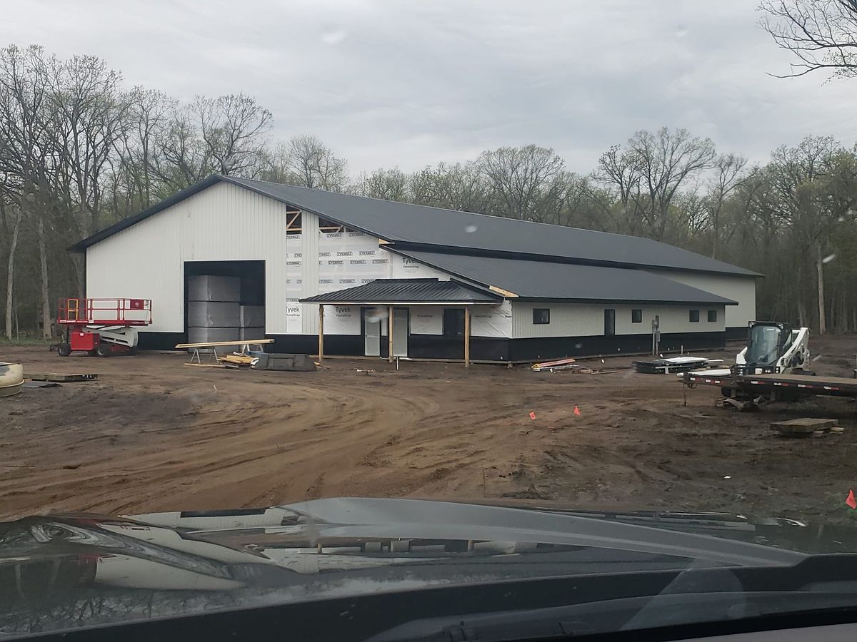 Garage Construction for Countryside Buildings in Dent,  MN