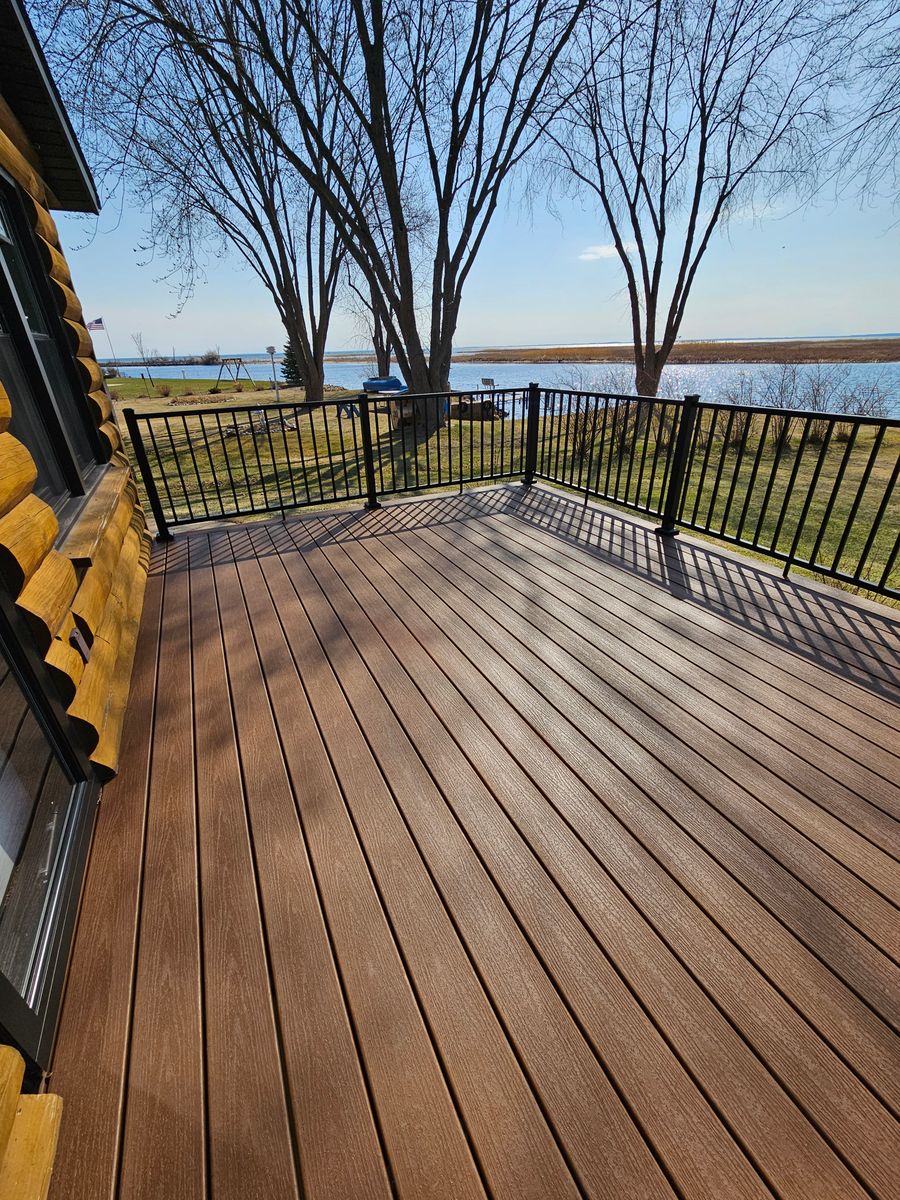 Exterior Railing for Timber Concepts  in Green Bay, WI