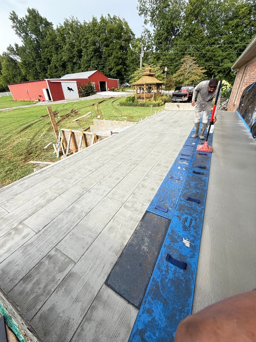 Deck & Patio Installation for Henry's Construction in Nashville, TN