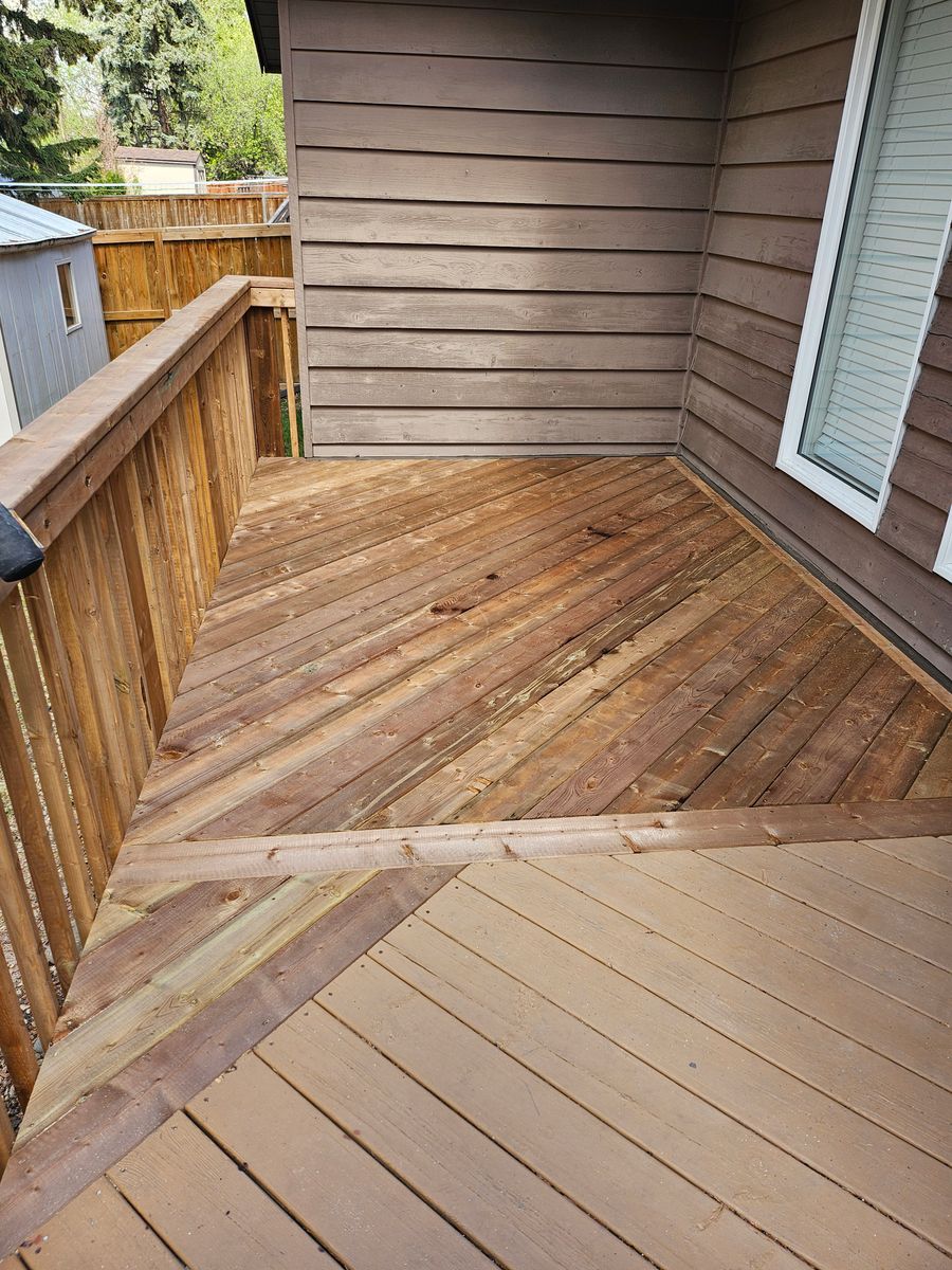 Deck & Patio Installation for Skywalker Contracting Inc.  in Red Deer, Alberta