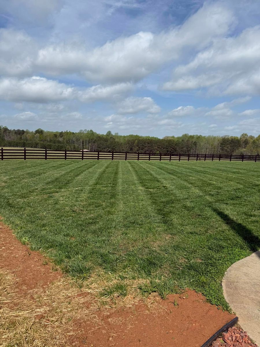 Lawn Aeration for Stars & Stripes Landscaping in Catawba, NC