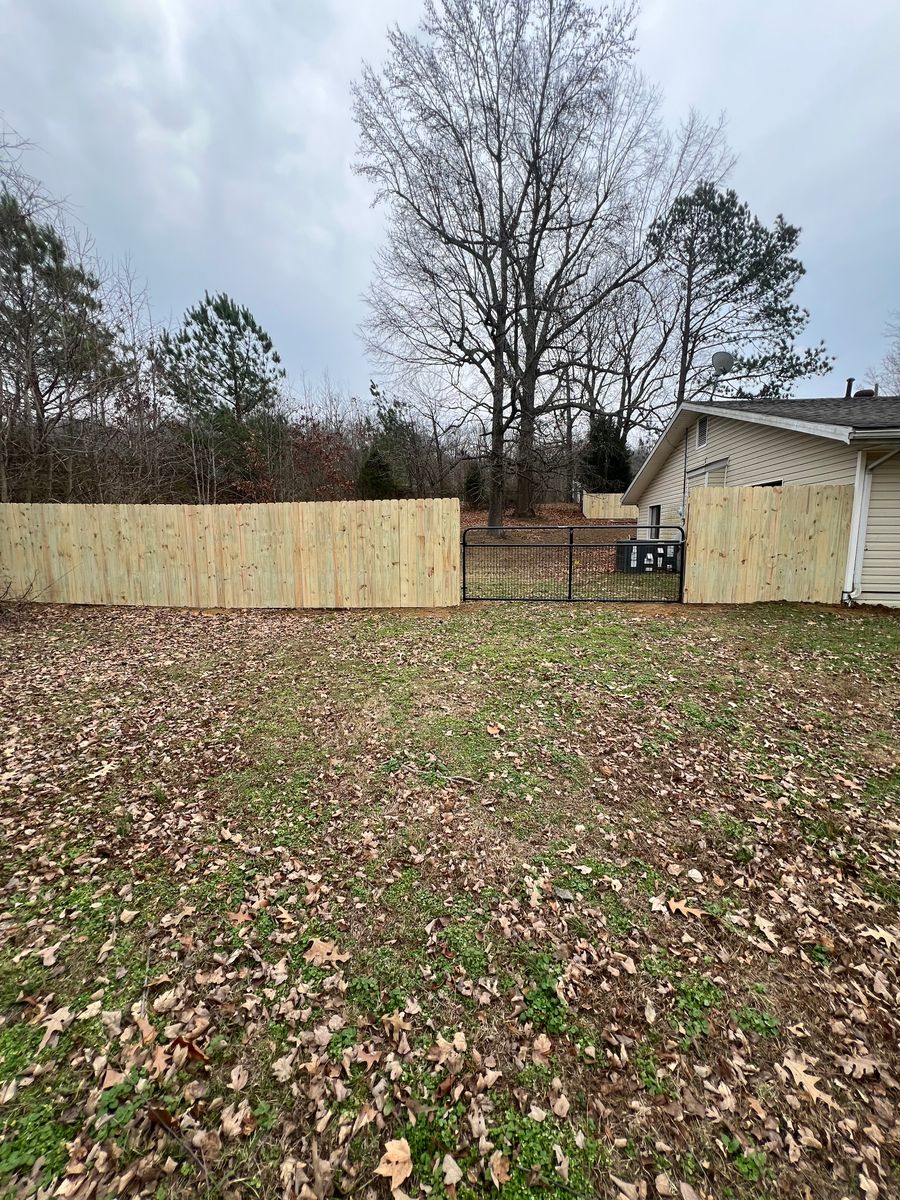 Fence Installation for Penrod & Son's Fencing in Greenville, KY