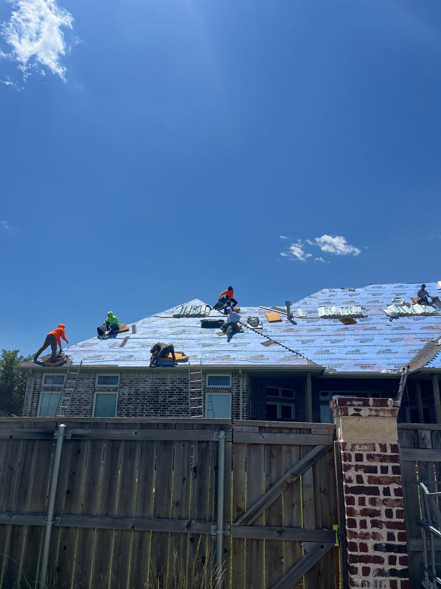 Roofing Installation for Trejo Roofing & Construction in Perryton, TX