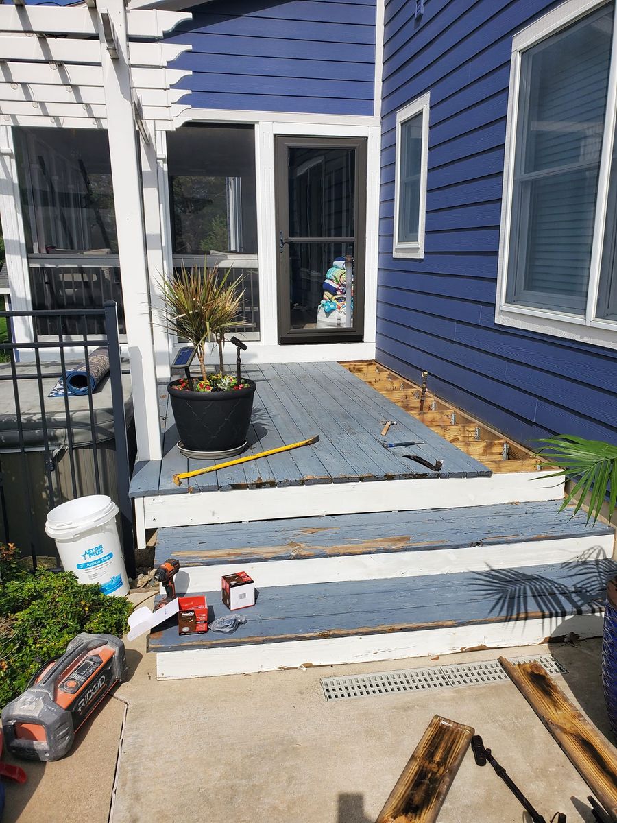 Deck & Patio Installation for D&K Customs in Brighton, MI