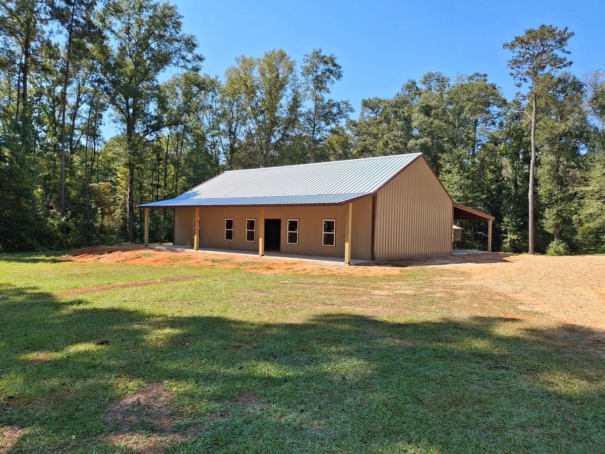 Pole Barn Construction for H&M Construction Metal Buildings in Osyka, MS