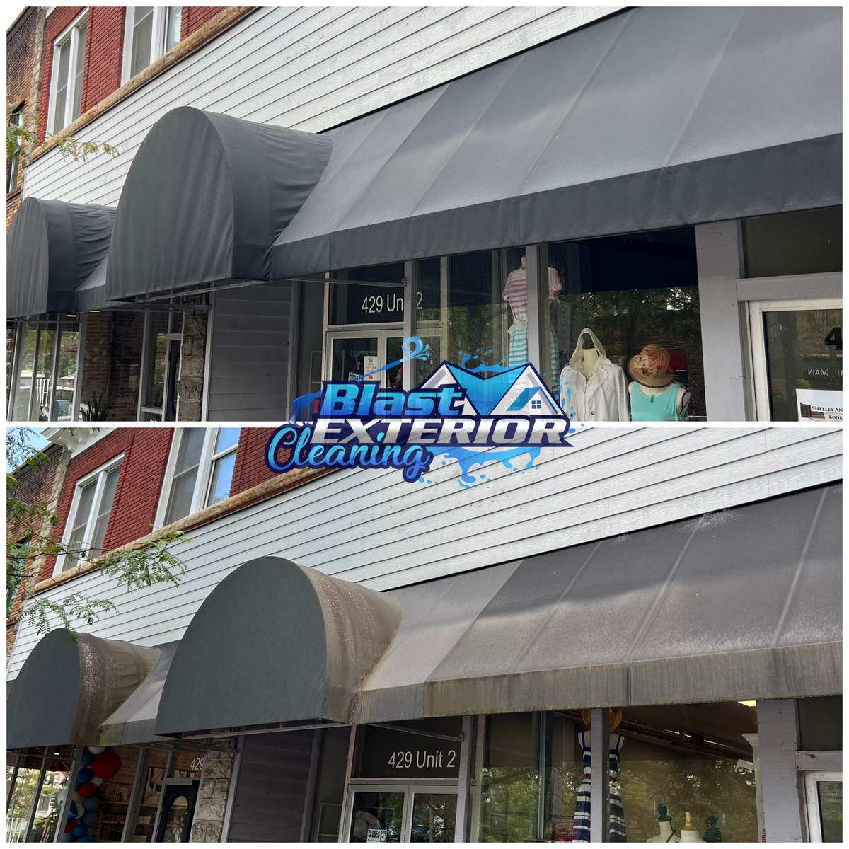 Awning Cleaning for Blast Exterior Cleaning in  Hendersonville, NC
