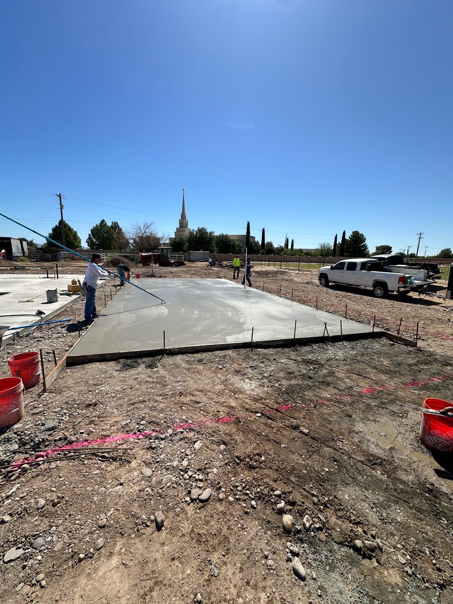 Foundation Installation for American Concrete Placement in Camp Verde, AZ