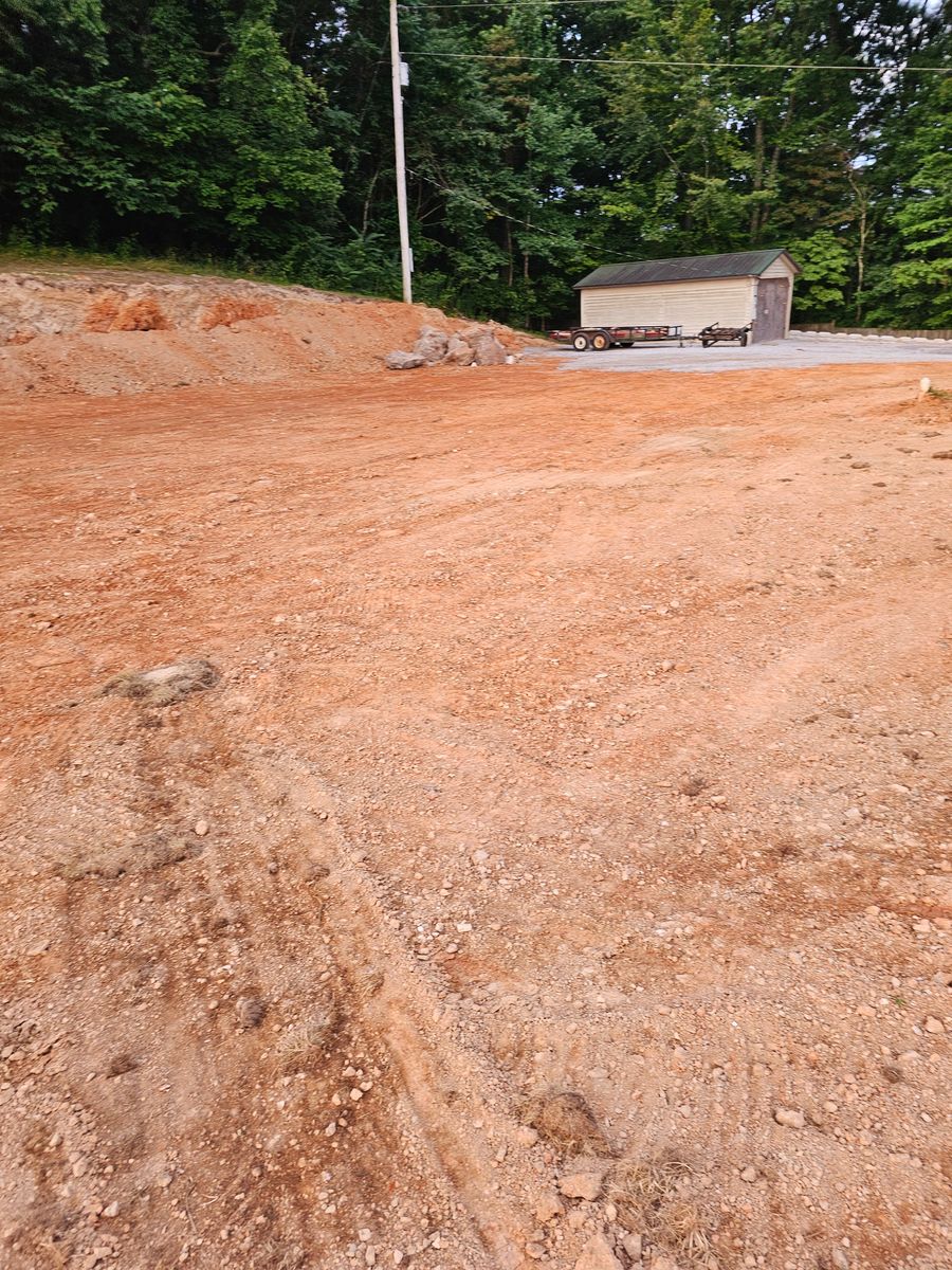 Land Grading for Walker Excavation in Tazewell, TN