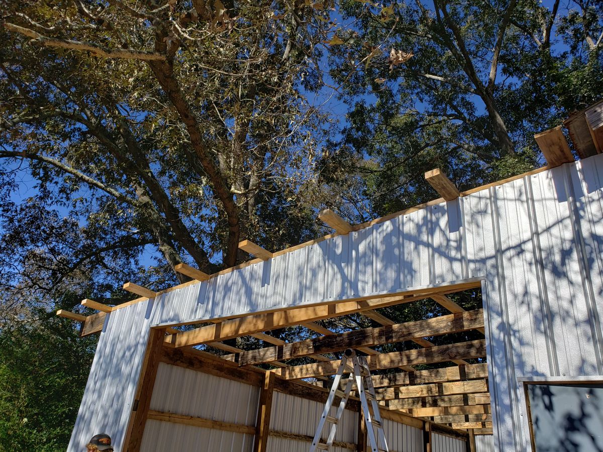 Barn and Home Construction for Gibis Construction & Landscaping LLC in Homer, GA
