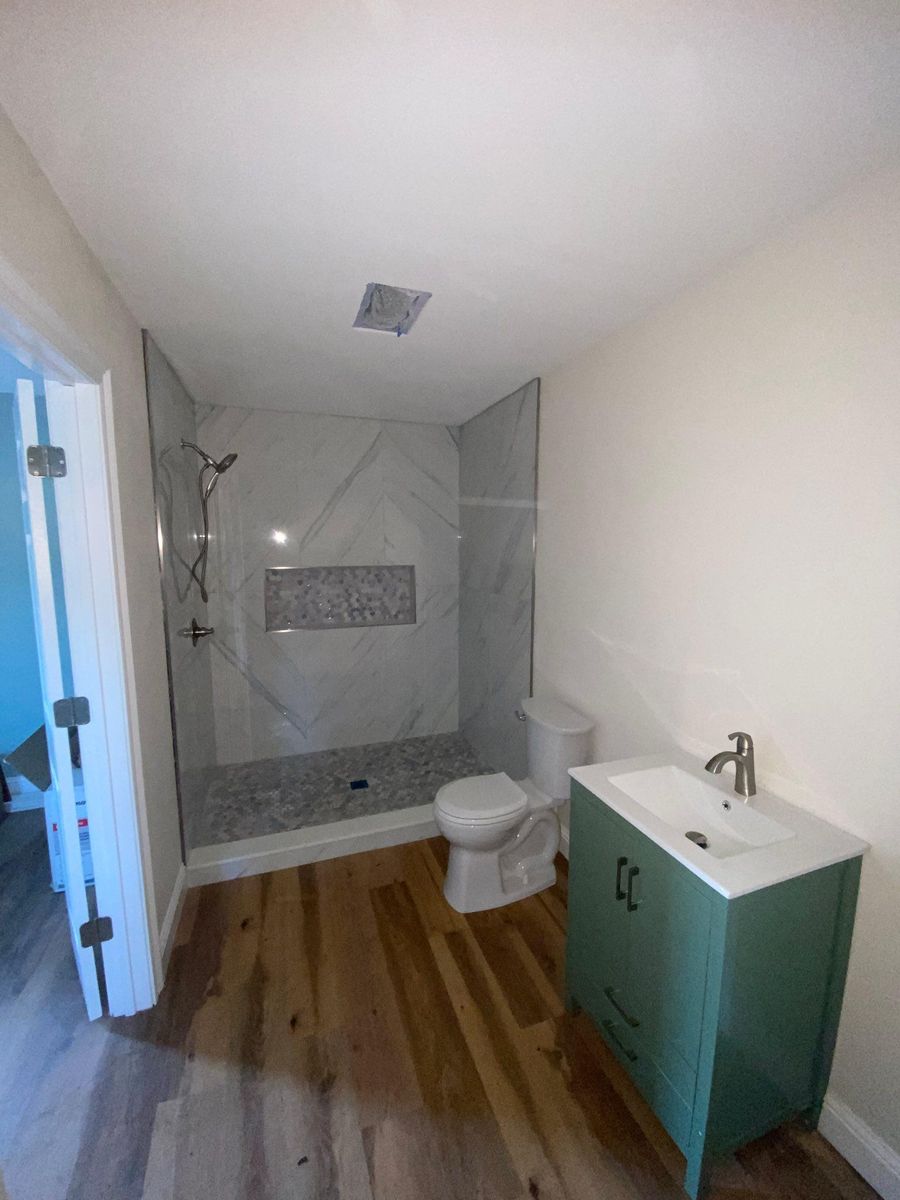 Bathroom Renovation for CCS Plumbing LLC in LaPlace, LA