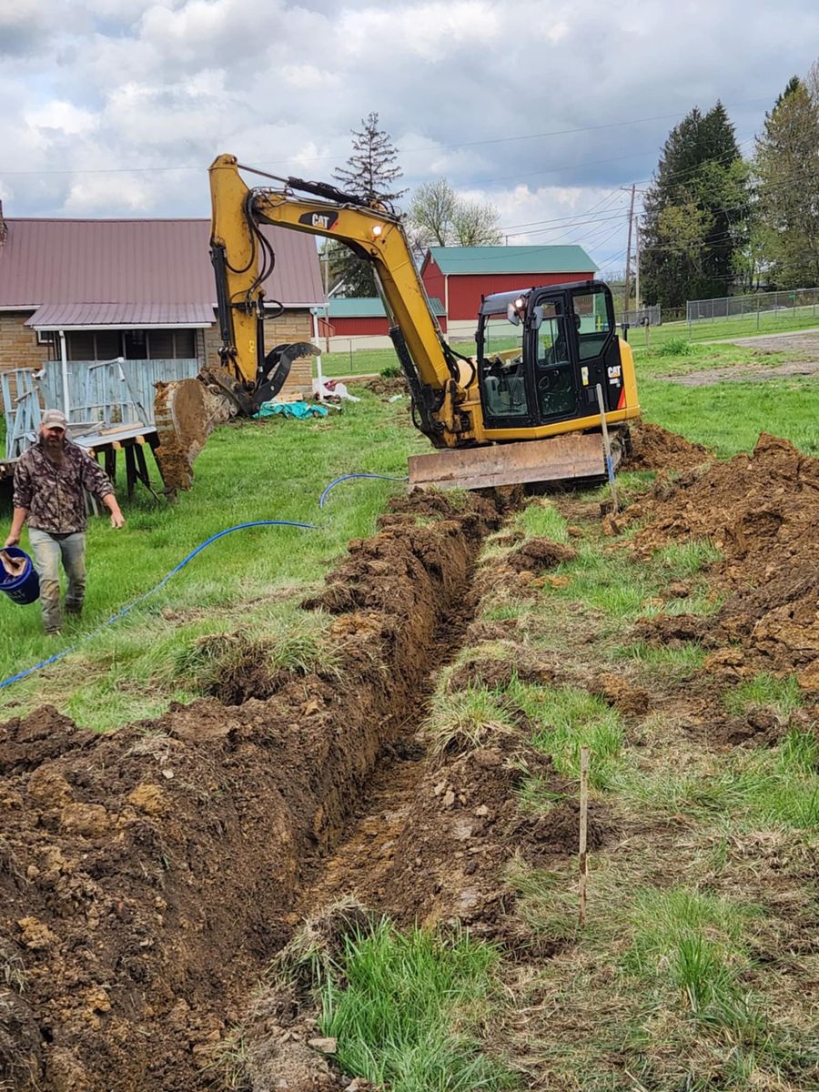 Commercial Excavation Services for Dead On Energy in Bloomingdale, OH