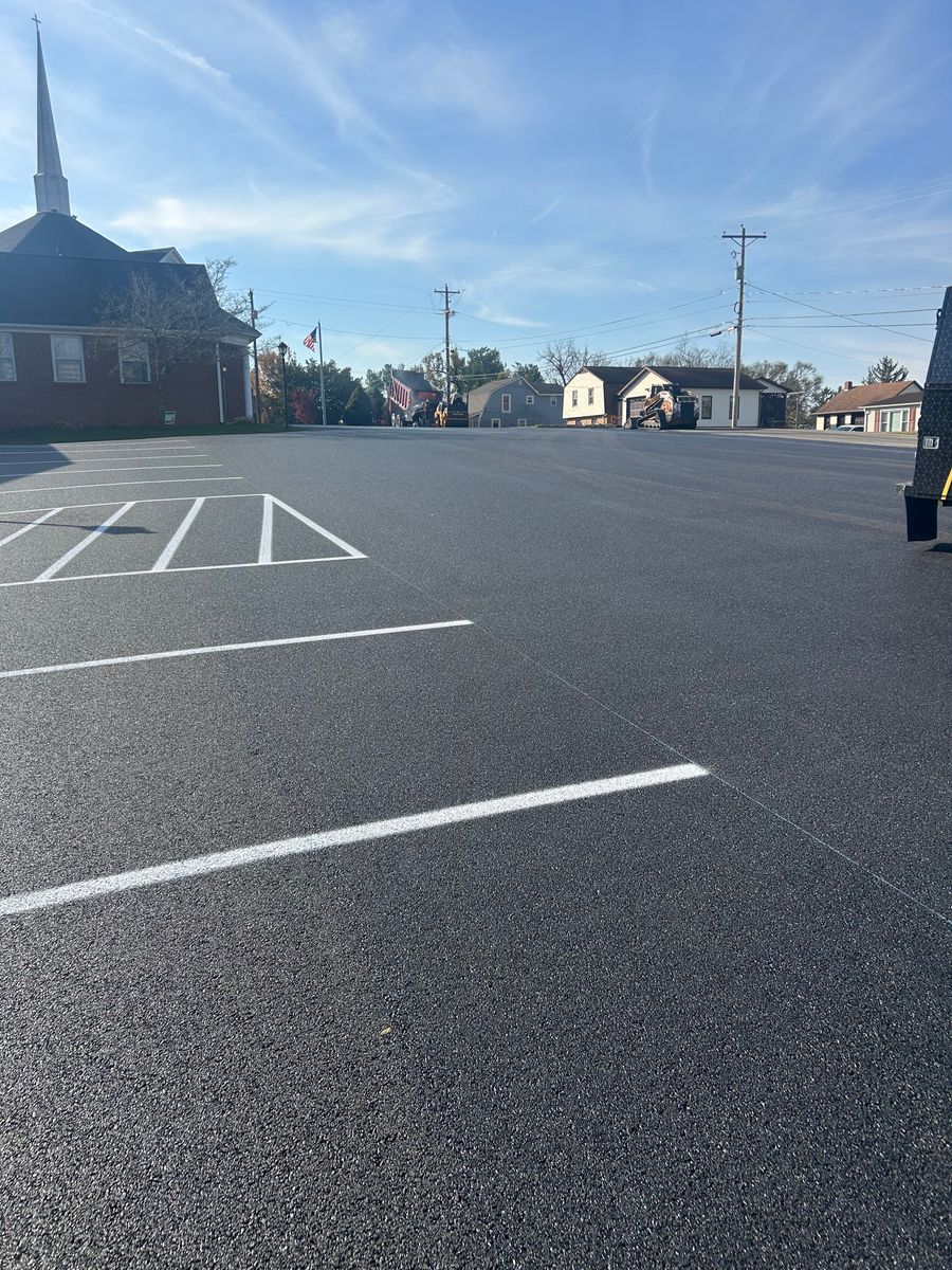 Sealcoating for James R Carter Paving in Roanoke, VA