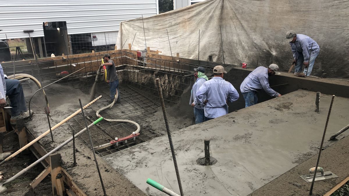 Concrete Pools for UBER FORCE in San Antonio, TX