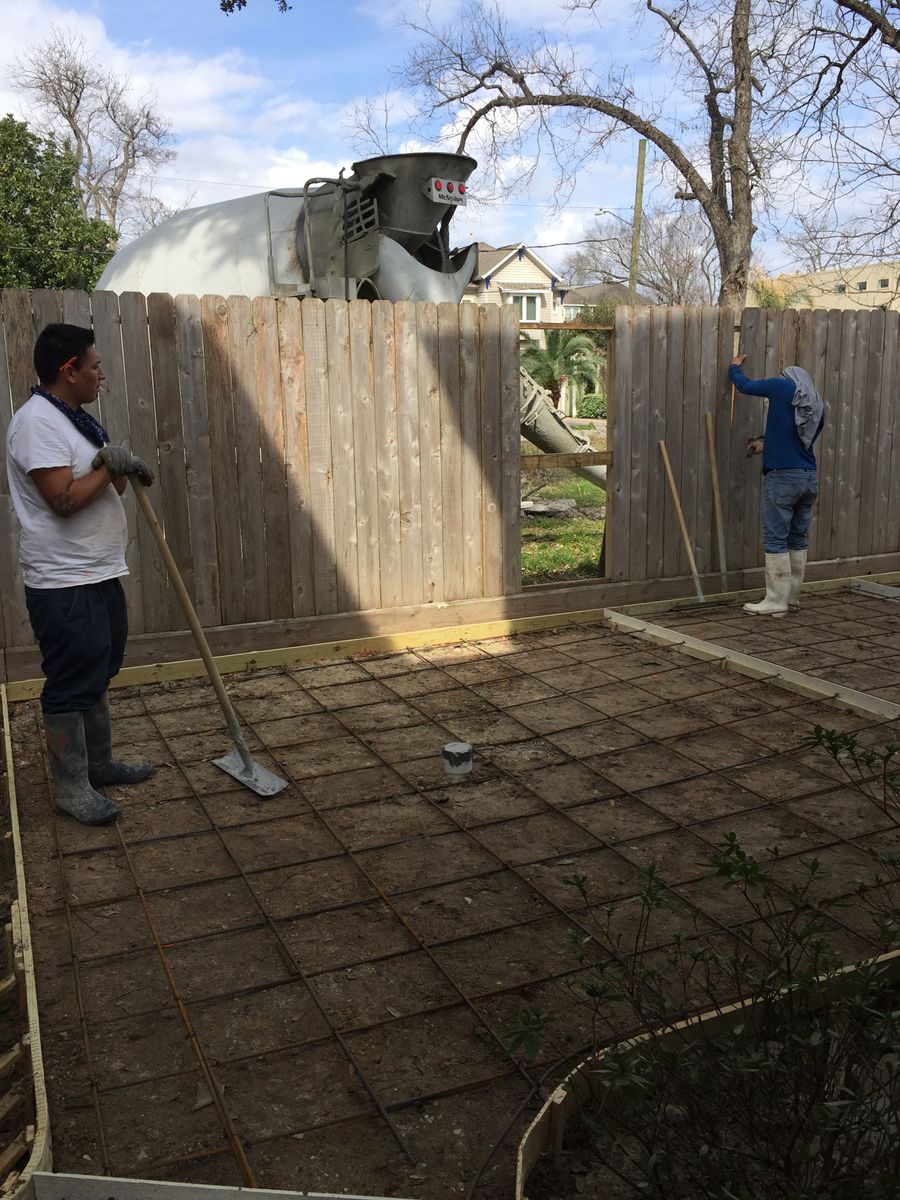 Pool & Patio Restoration for Texas Curb N Borders in Houston, TX