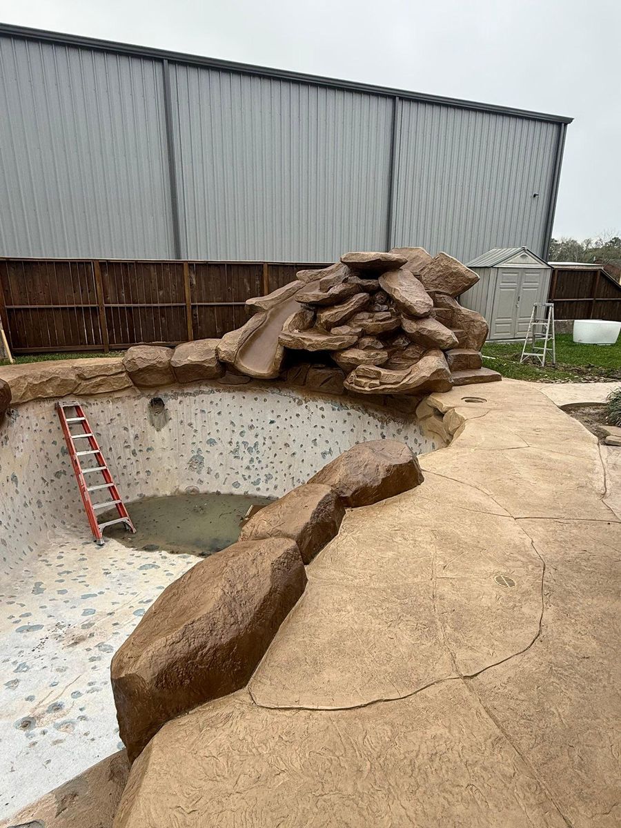 Pool Deck Paving for 123 Pool Renovations in Klein, TX