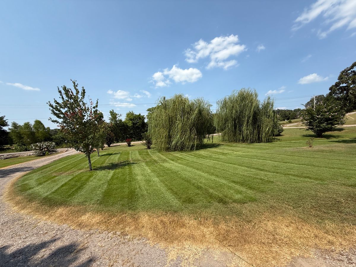 Mowing for Sandoval Lawn Care in Muldrow, OK
