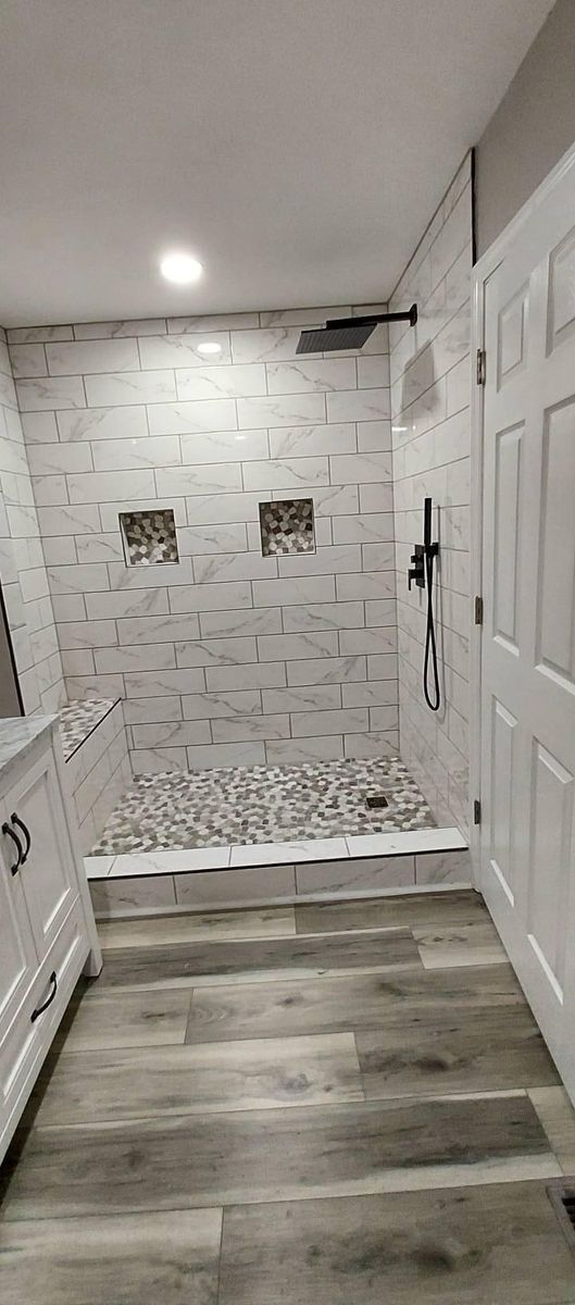 Cabinet/Vanity Installation for Son of a Journey Remodeling in Dallas, NC