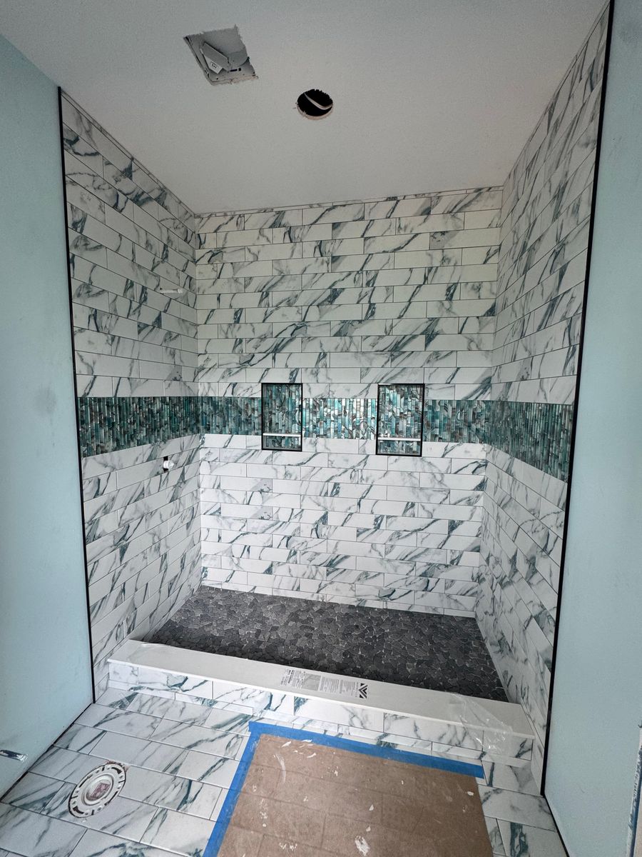 Bathroom Renovation for A-L Tile in Saluda, SC