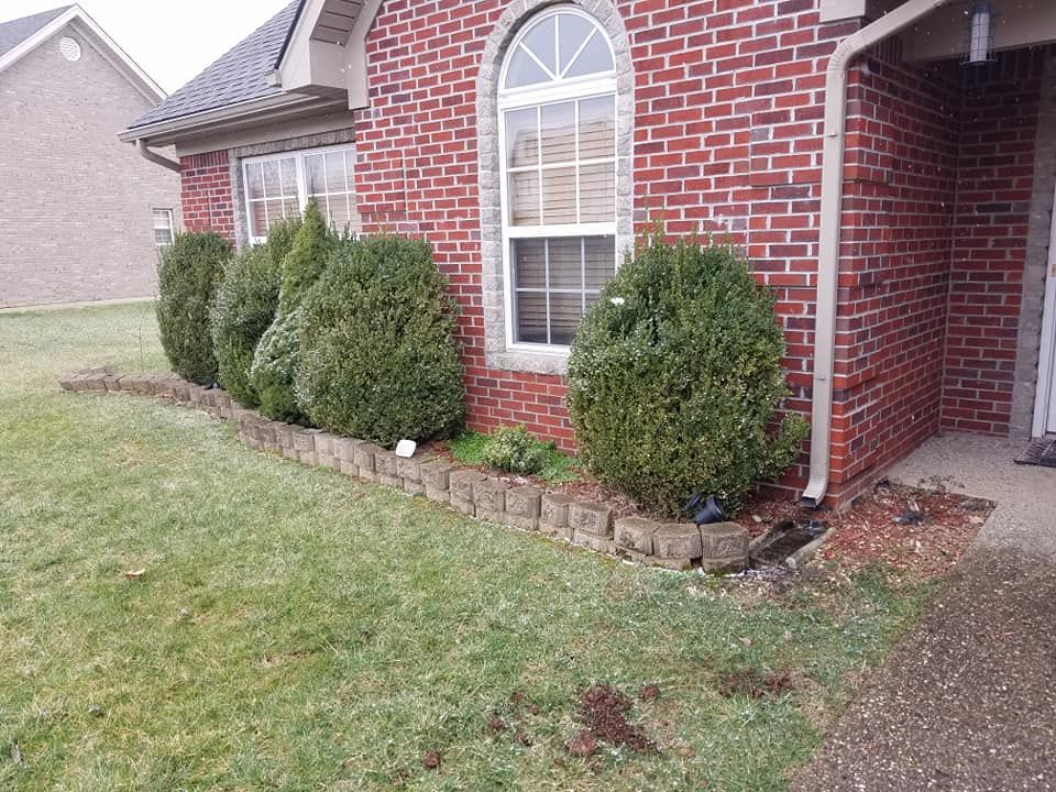 Retaining Wall Construction for Evolutions Property Maintenance in Louisville, KY