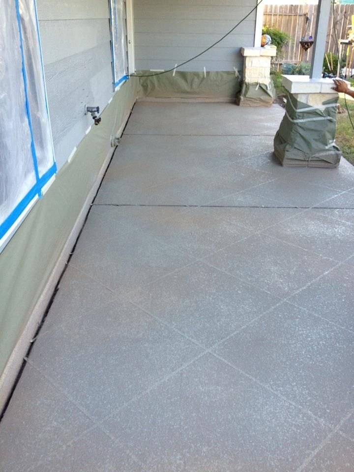 Concrete Resurfacing for Texas Curb N Borders in Houston, TX