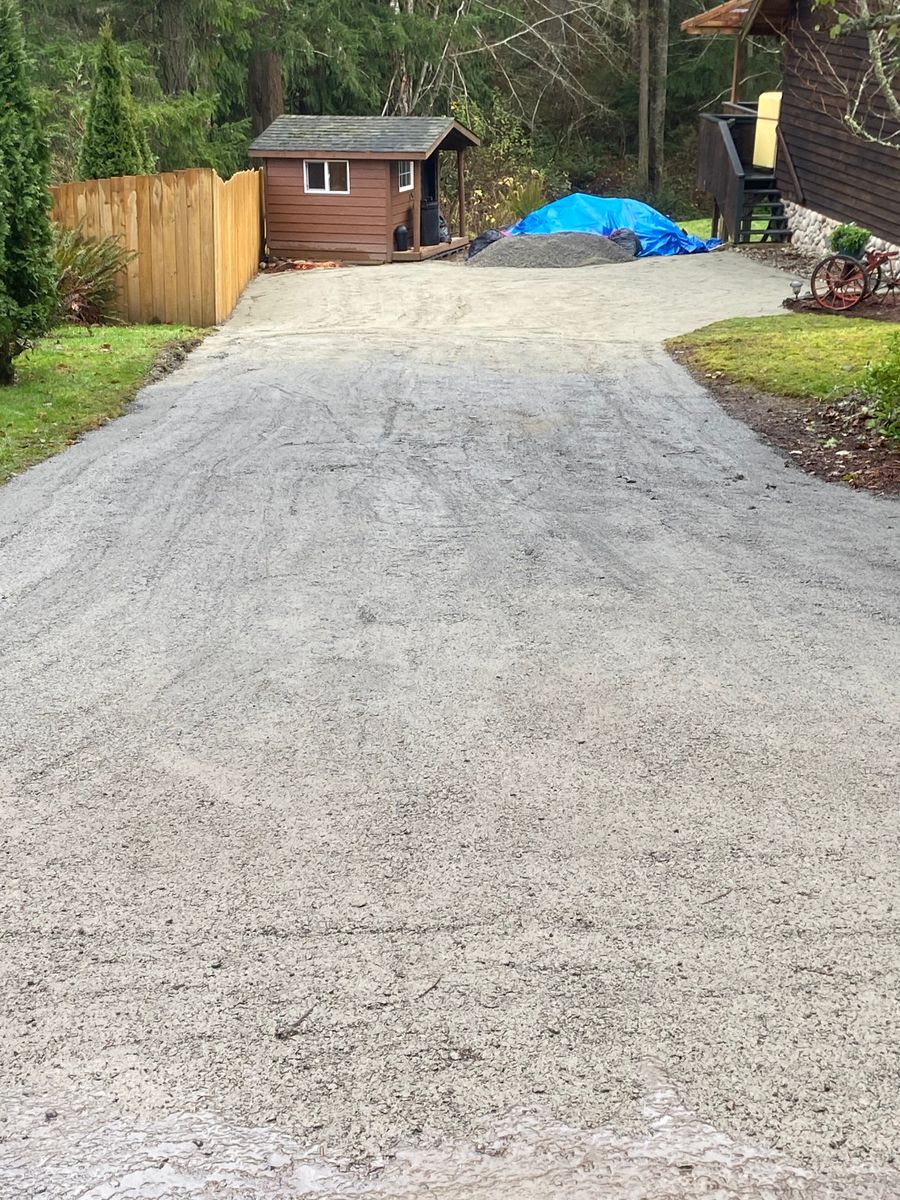 Driveway Repair for AR Trucking & Excavation LLC in Stanwood, WA