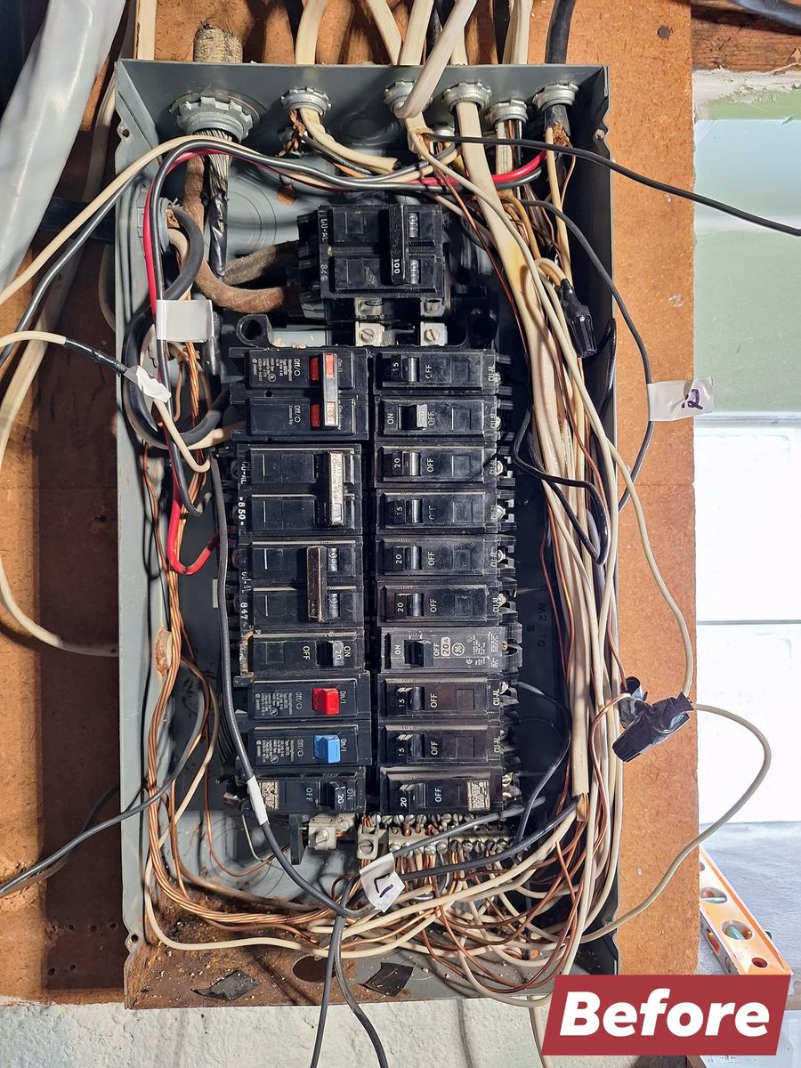 Wiring and Rewiring for Core Electric in Johnstown, PA