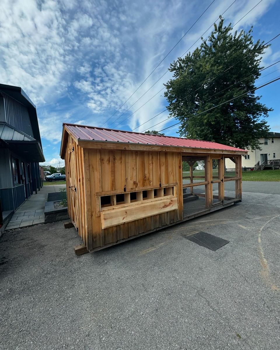 Chicken Coop Construction for The Shed Family & Farm LLC in Albany, NY